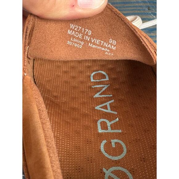 Cole Haan Zerogrand Regatta Boat shoe, Womens size 9, Tan, NWOT - Picture 3 of 9